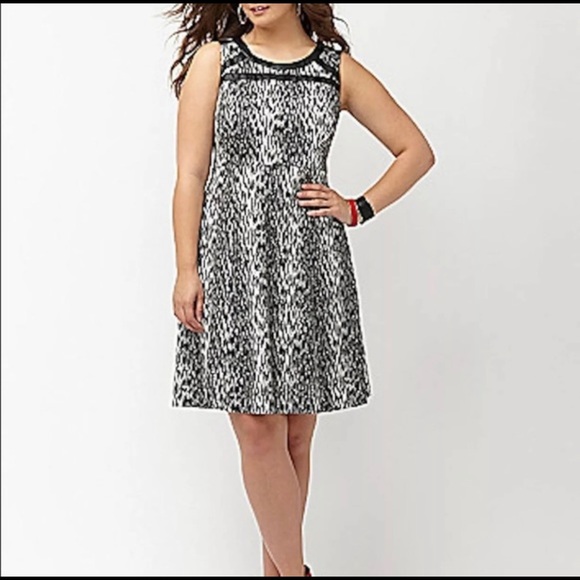 Lane Bryant Dresses & Skirts - Lane Bryant fit and flare dress